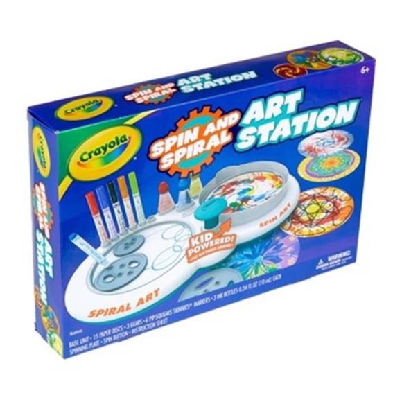 Crayola Spin & Spiral Art Station Activity Kit - Picture 5 of 5